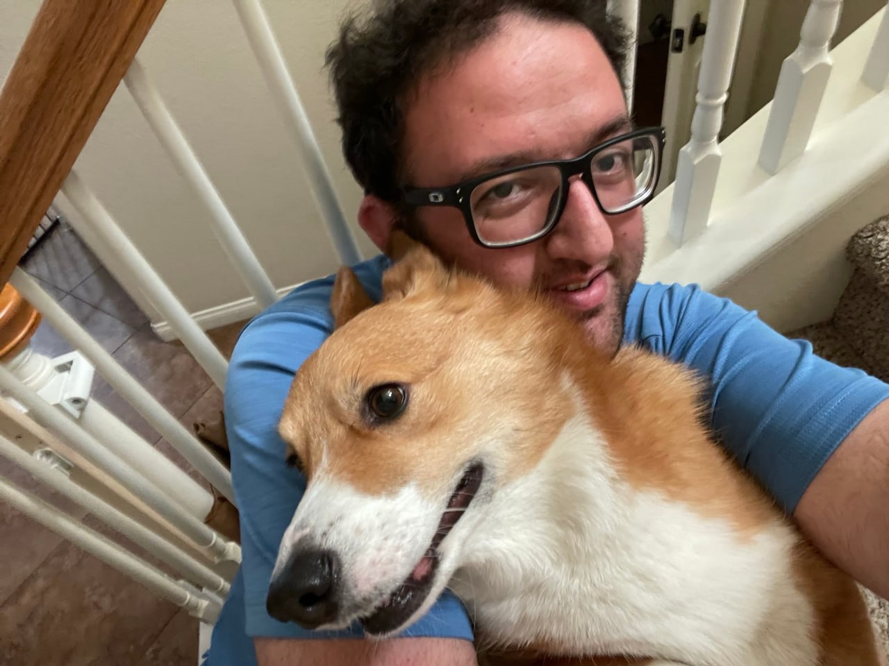 Roman and Cheddar the Floof