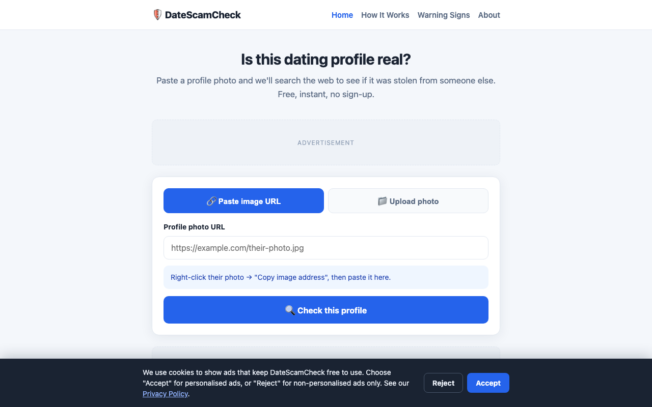 DateScamCheck